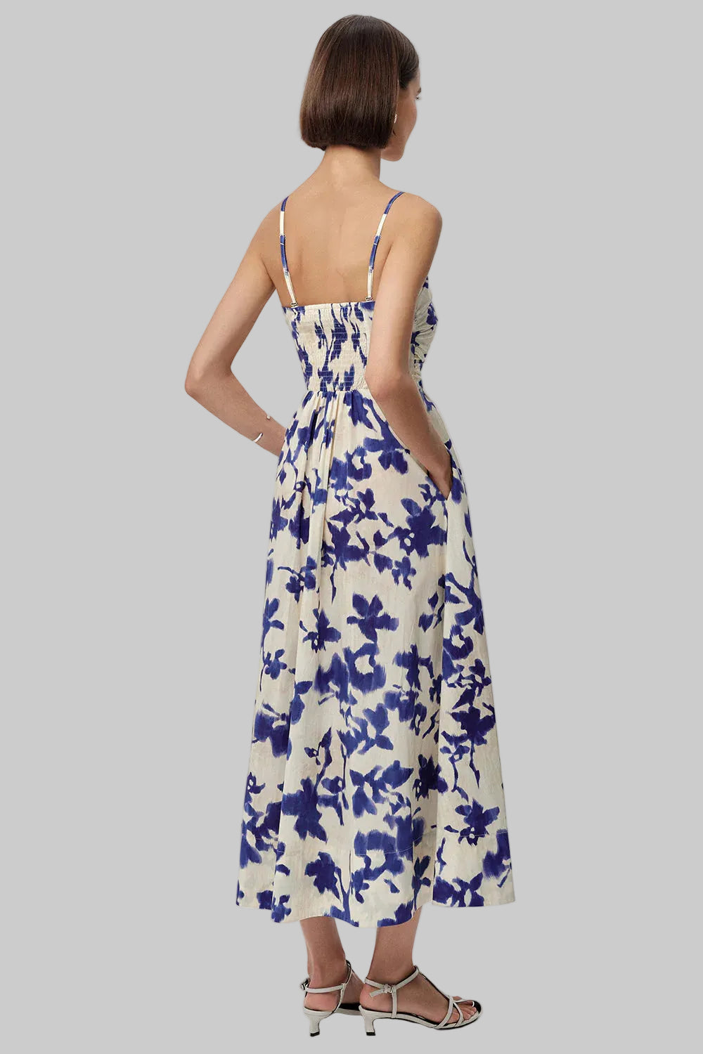 Antonin Strapless Midi Dress