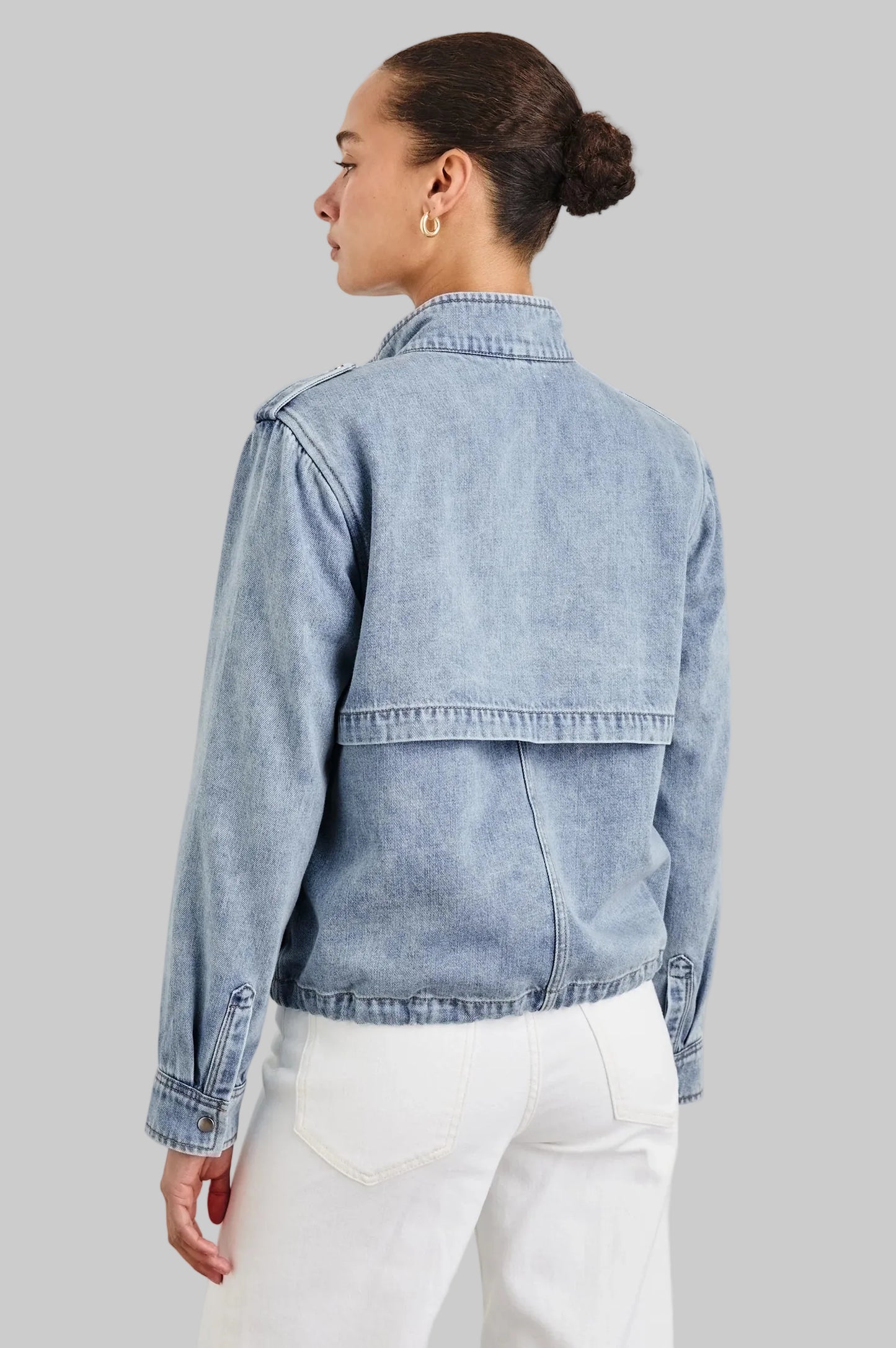 Collins Jacket- Faded Indigo