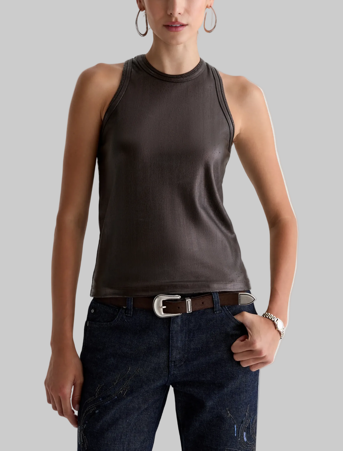 Michelle Top in Burnt Umber