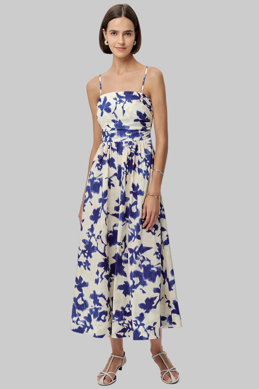 Antonin Strapless Midi Dress