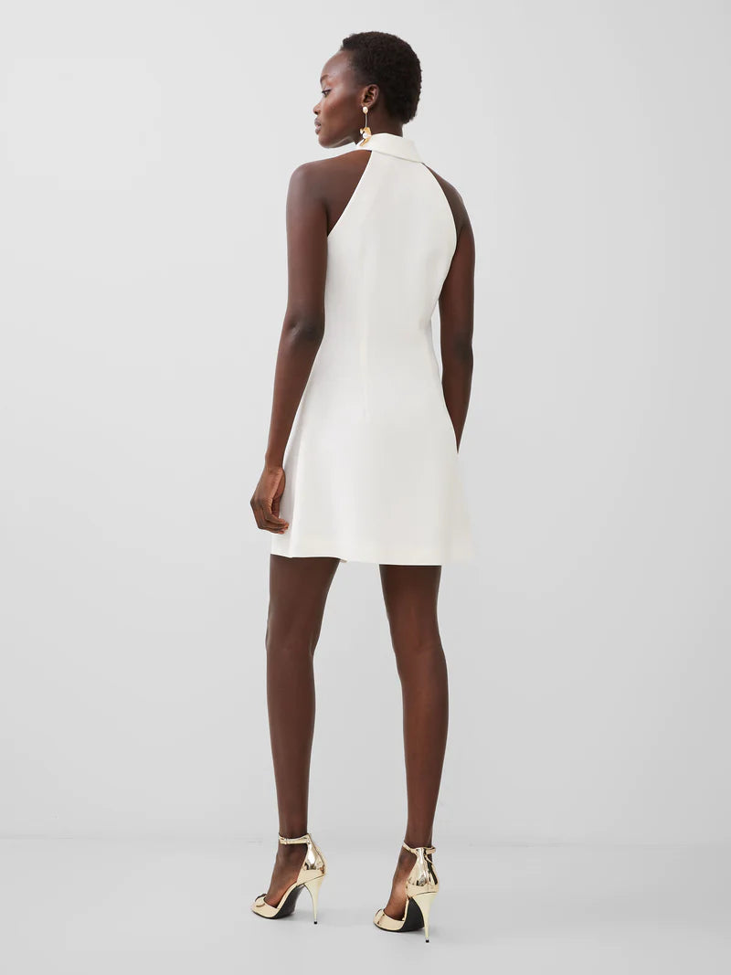 French Connection Whisper Halter Blazer Dress