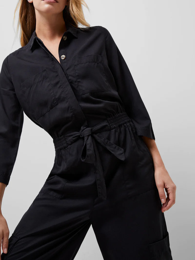 French Connection Elkie Twill Jumpsuit