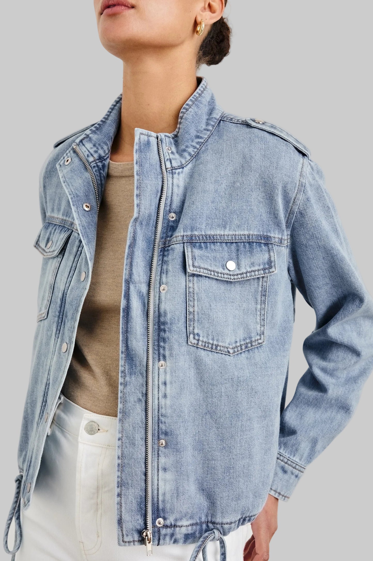 Collins Jacket- Faded Indigo