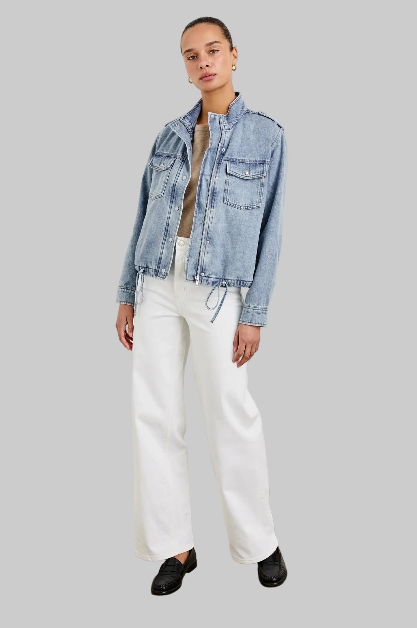 Collins Jacket- Faded Indigo