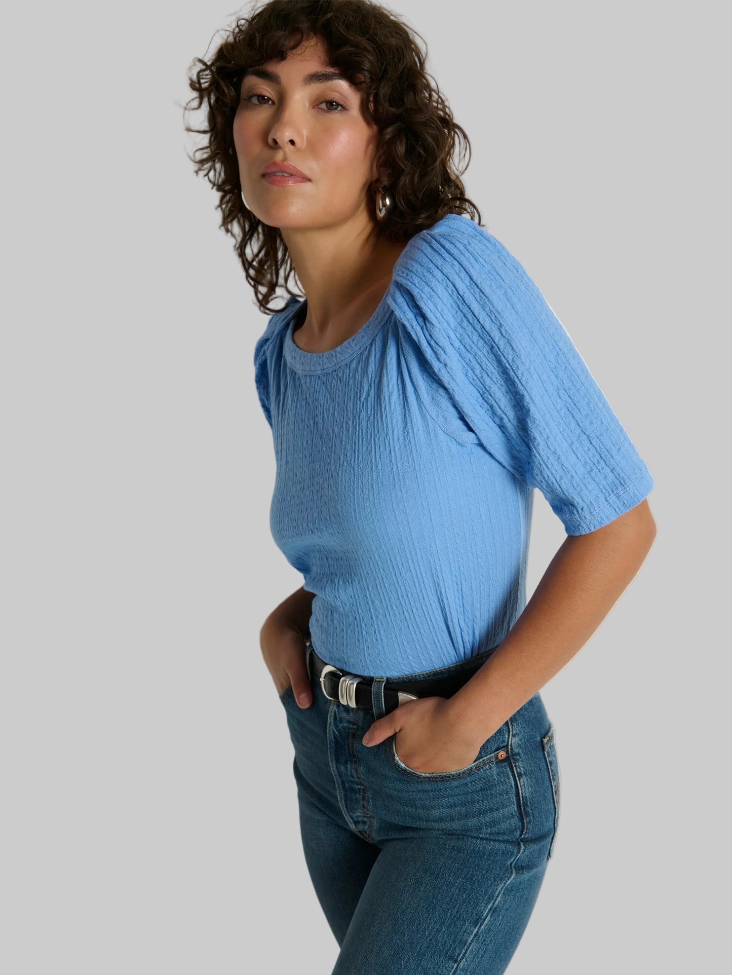 Deana Textured Tee