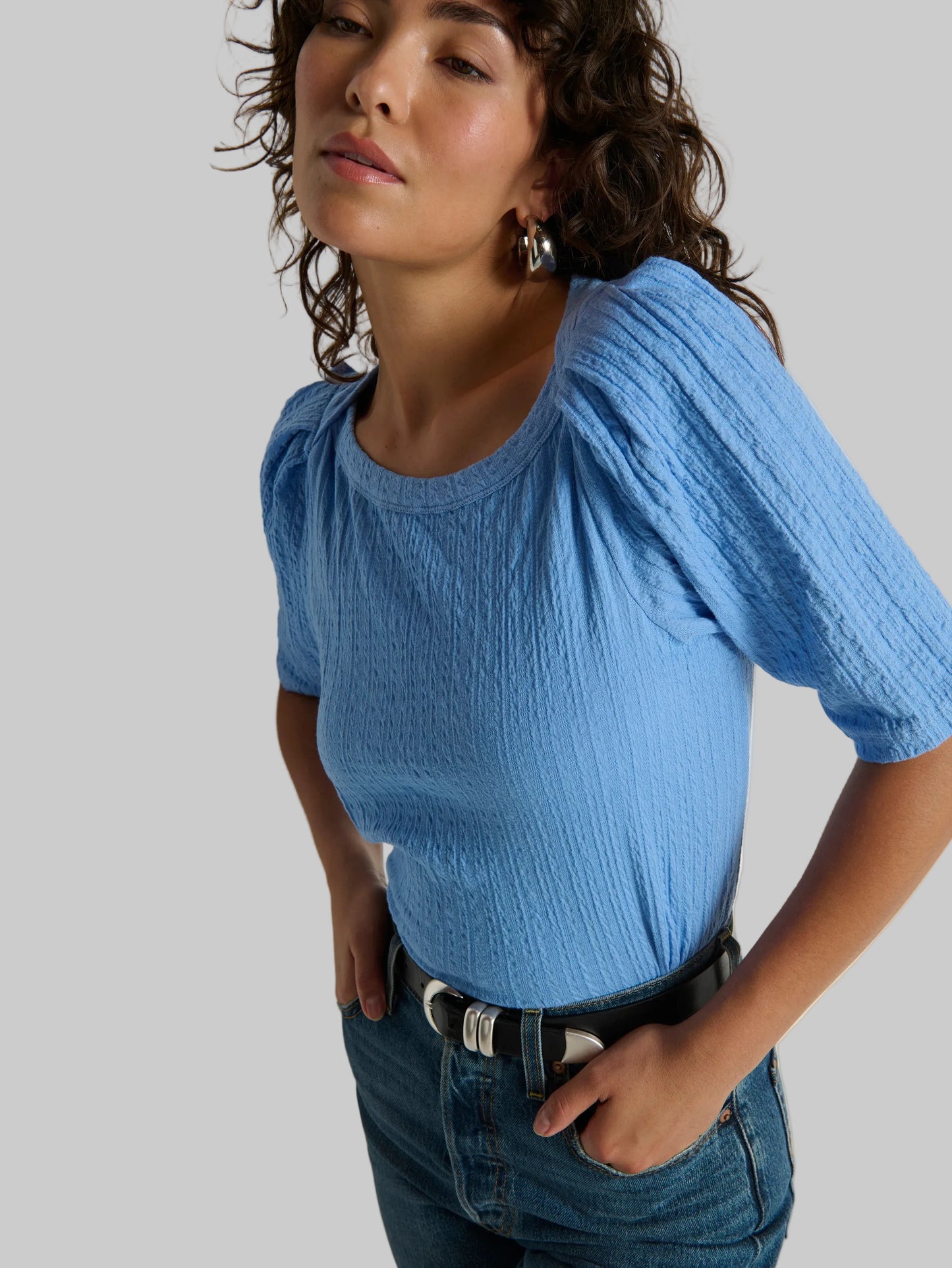 Deana Textured Tee