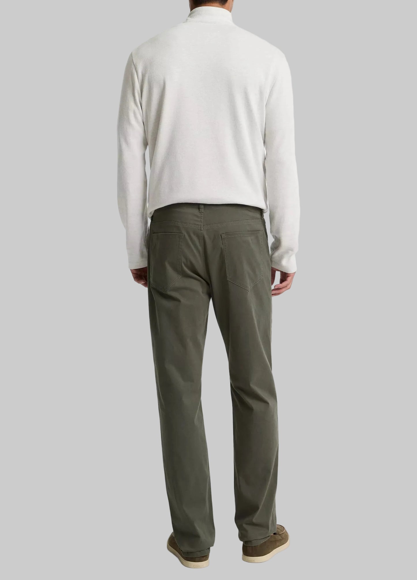 Dylan Slim 5-Pocket Cotton Sateen Pant