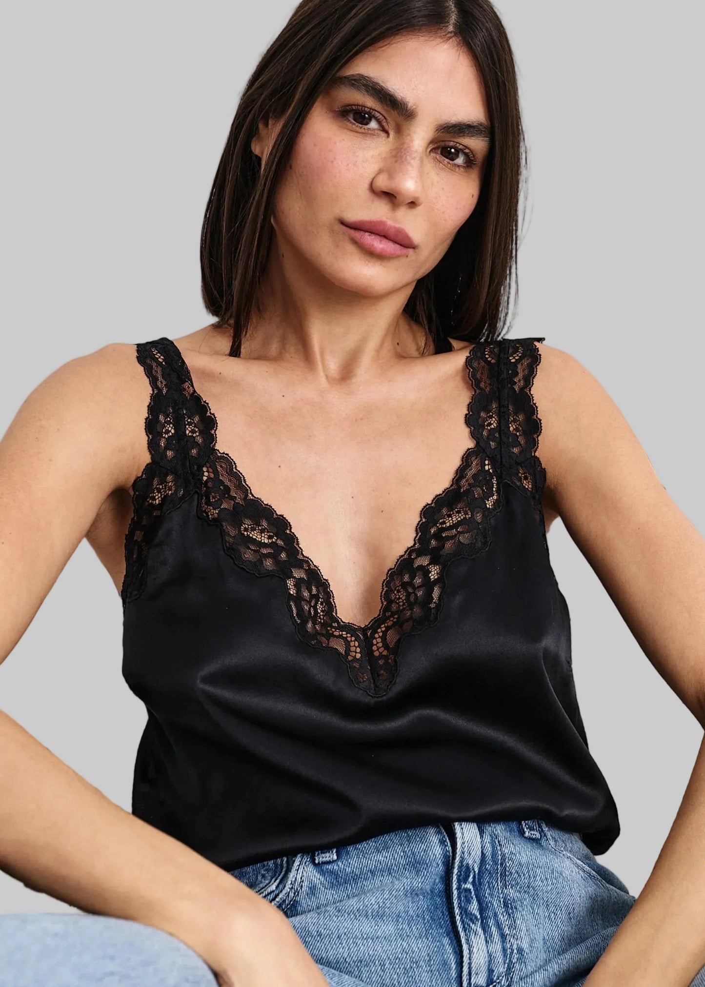 Fernanda Camisole Black
