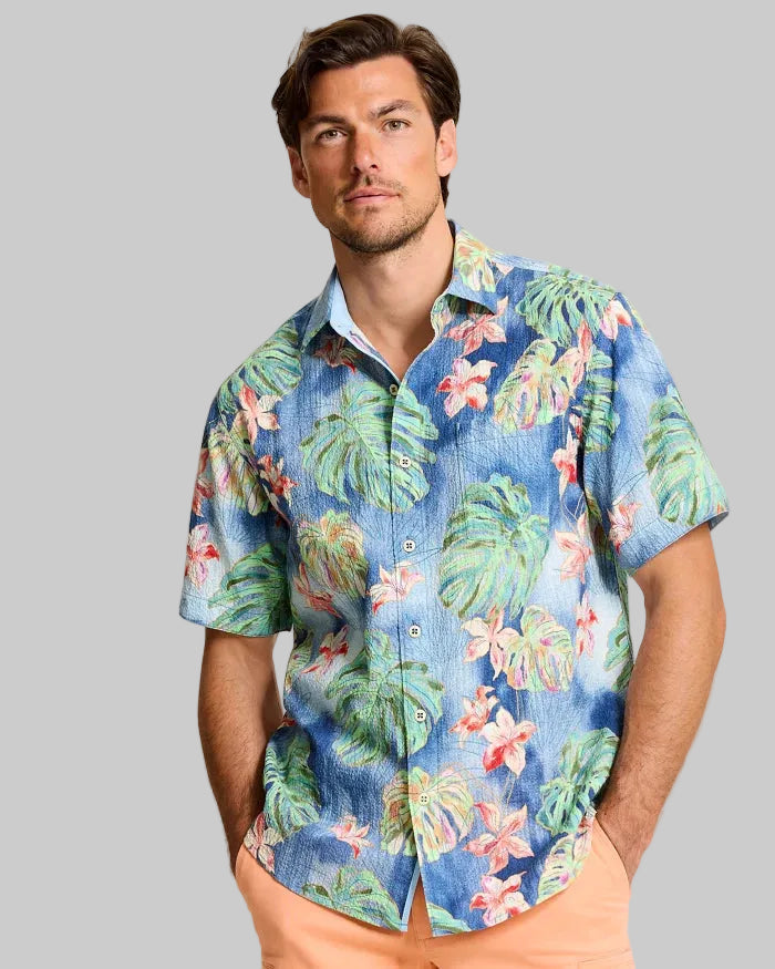 Nova Wave Mira Jungle Cotton Blend Shirt