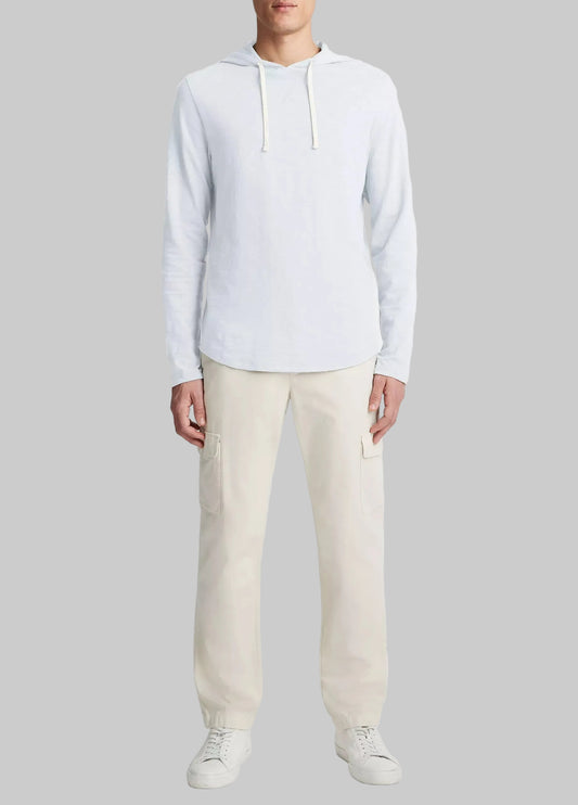 Textured Cotton Hoodie