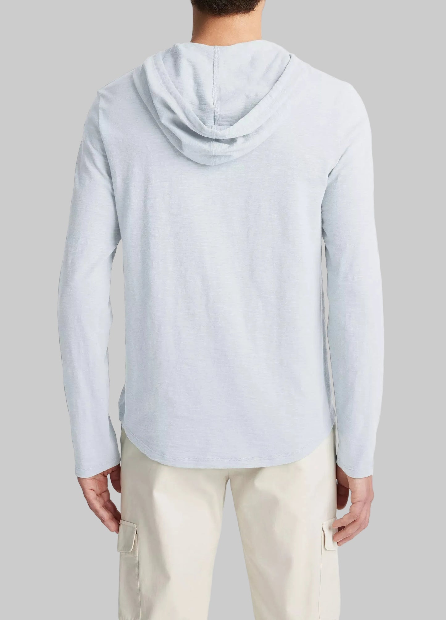 Textured Cotton Hoodie