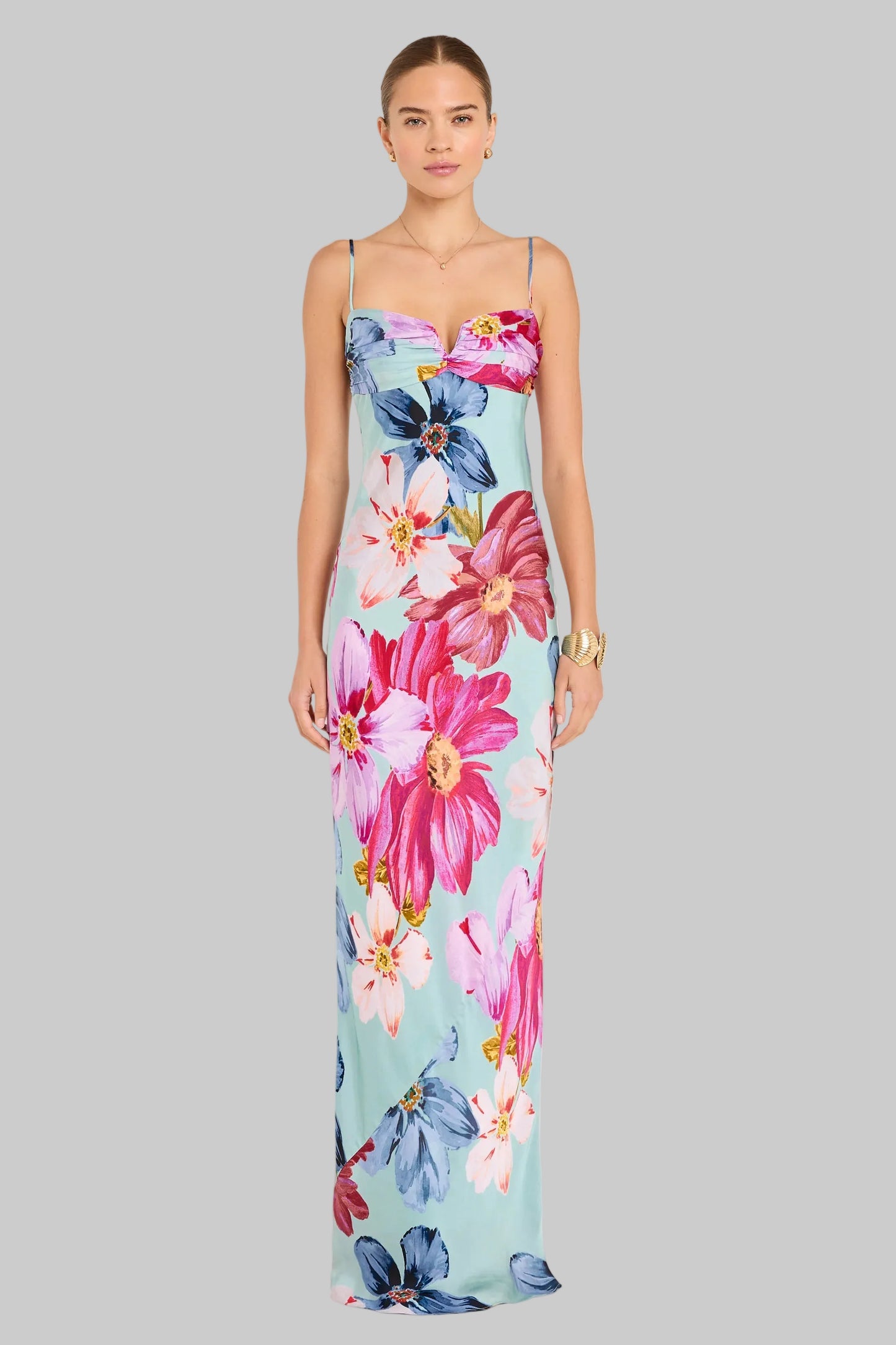Ira Maxi Dress in Daphne Floral