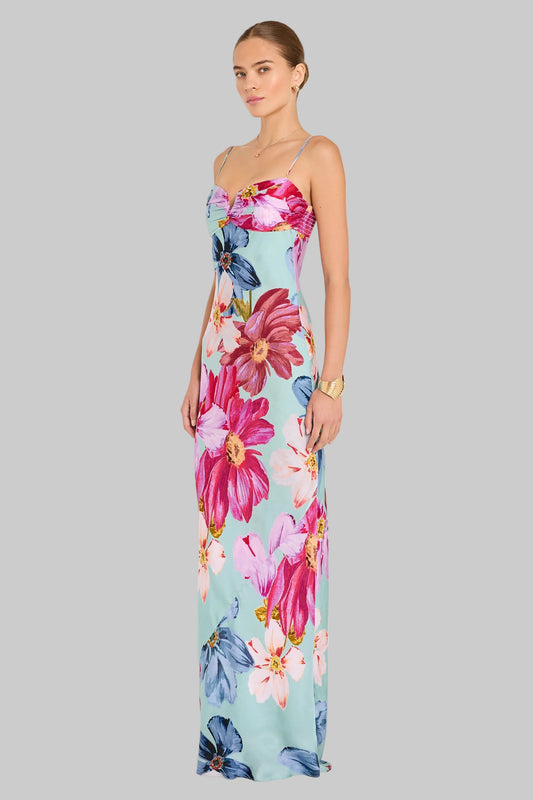 Ira Maxi Dress in Daphne Floral