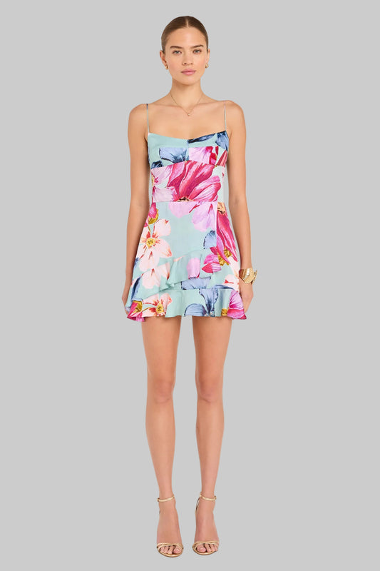 Magnolia Romper in Daphne Floral