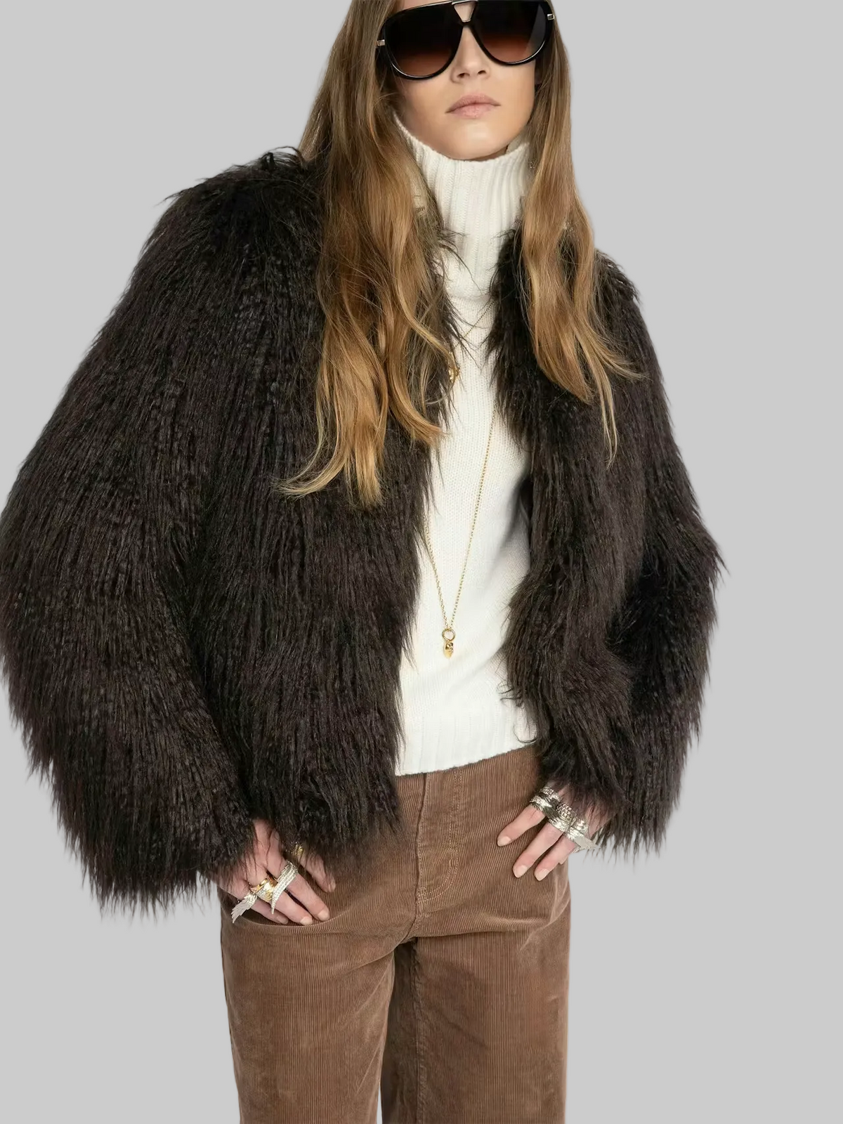 Freddie Faux Fur Coat