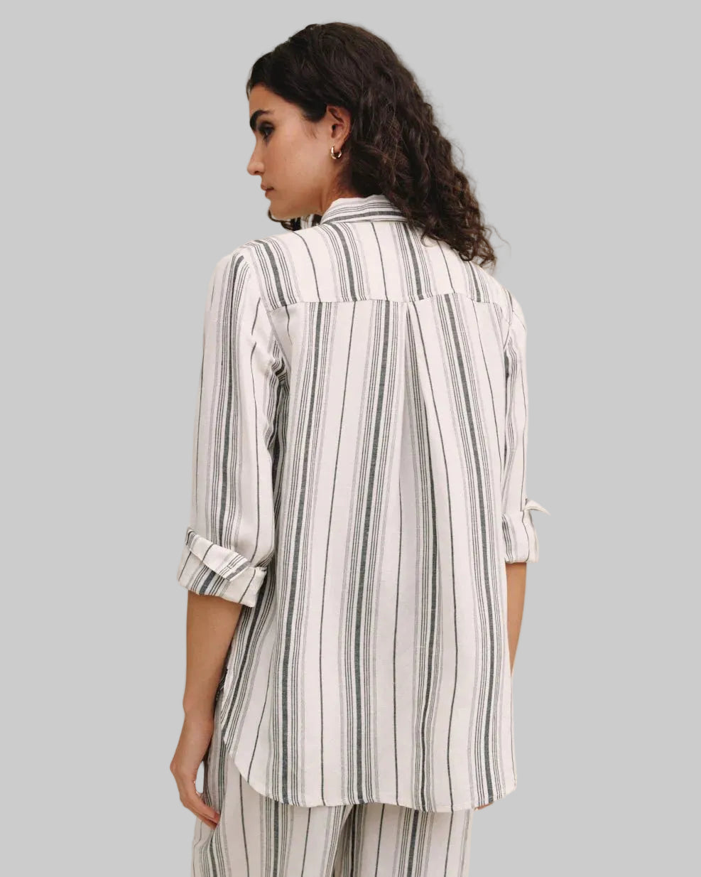 Long Sleeve Classic Shirt - Boardwalk Stripe