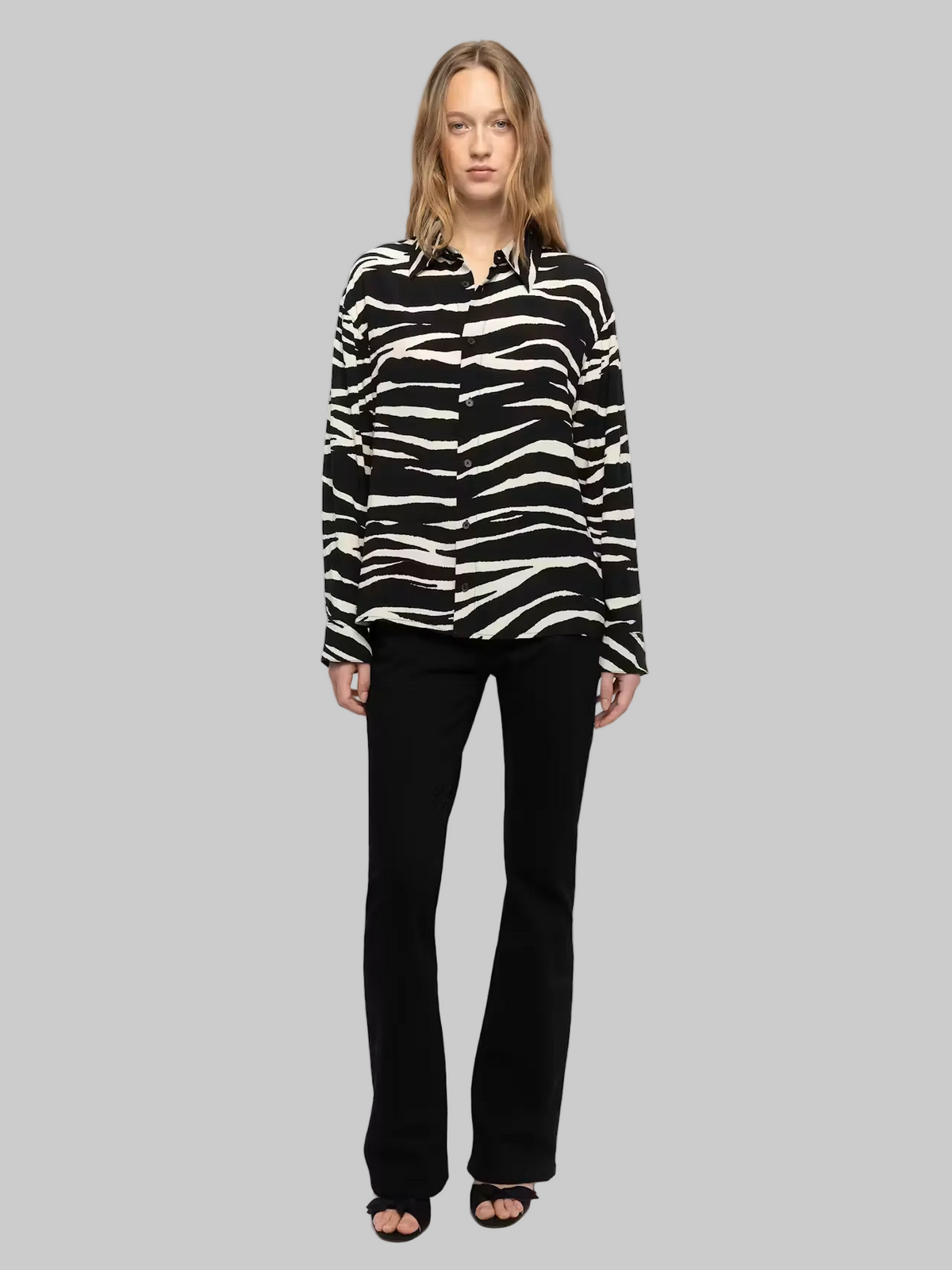 Tyrica Shirt in Soft Zebra