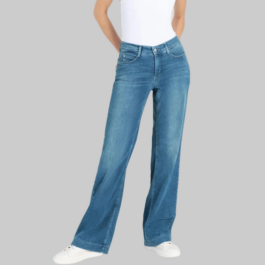 Dream Wide Leg in Summer Mid Blue