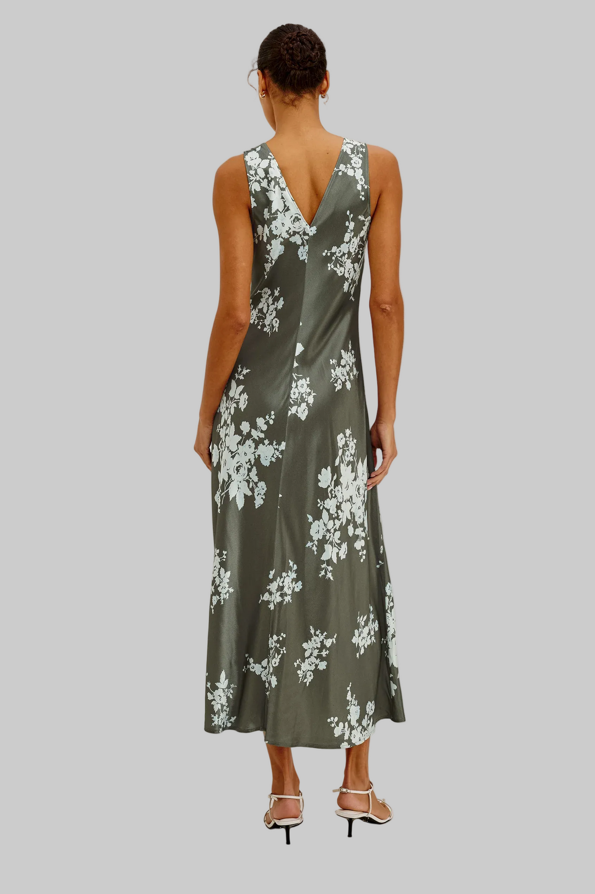Camellia Dress in Lace Floral