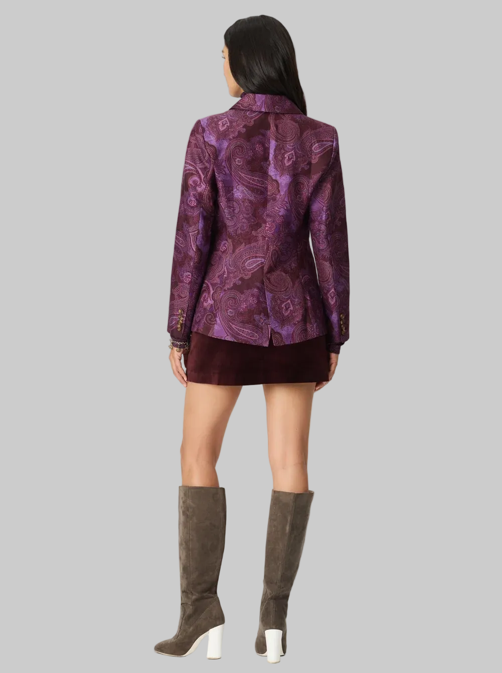 Penelope Jacket in Berry
